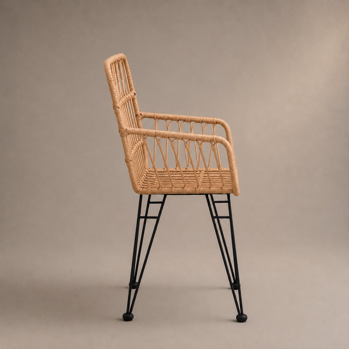 Chaise en osier tressé – vue 5
