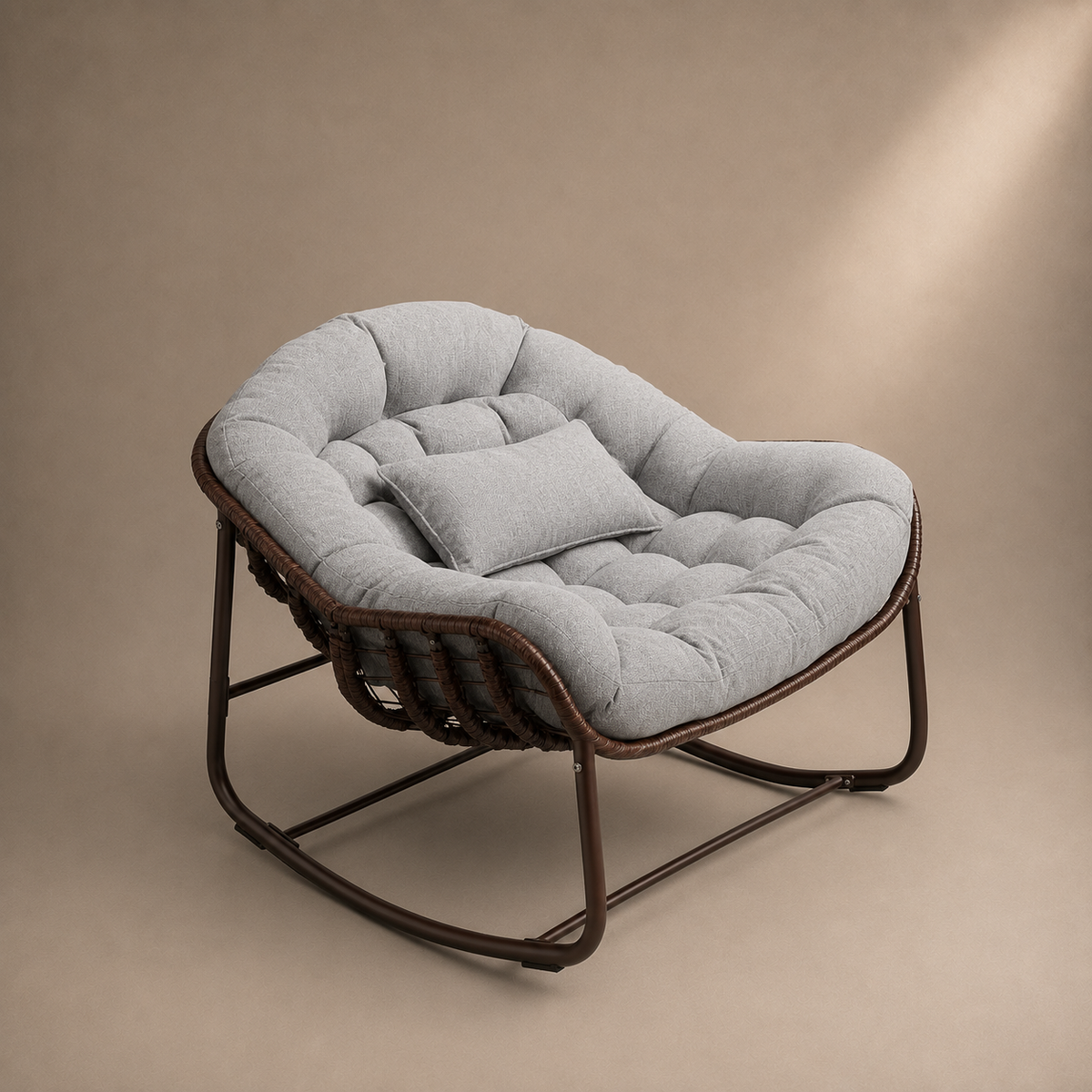 Fauteuil Papasan en osier