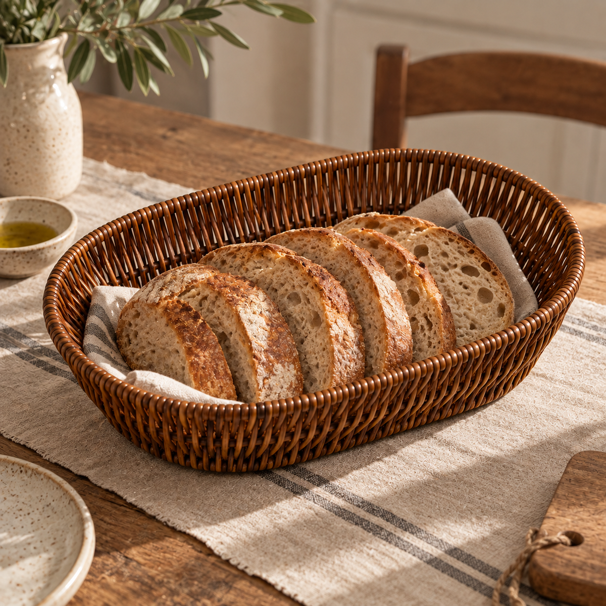 Panière en Osier synthétique tressé – vue 5