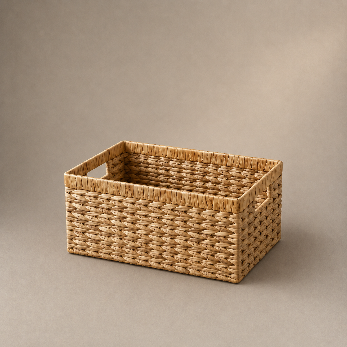 Lot de 3 paniers rangement en osier tissé
