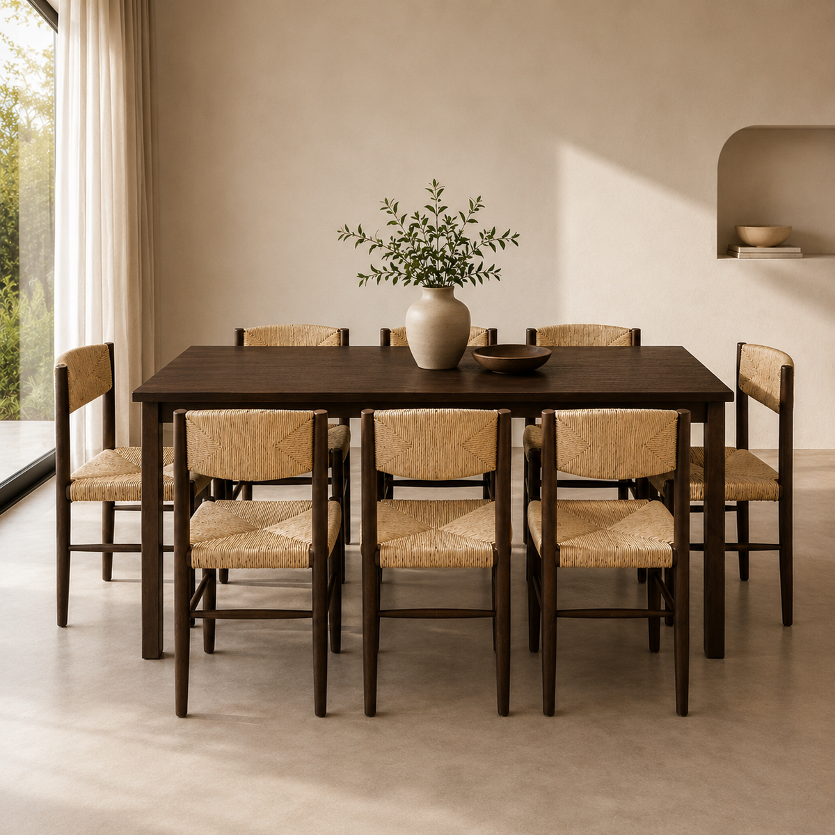 Kit de remplacement d'assise en osier tressé