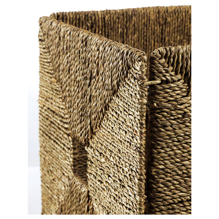 Panier rangement en osier Seagrass